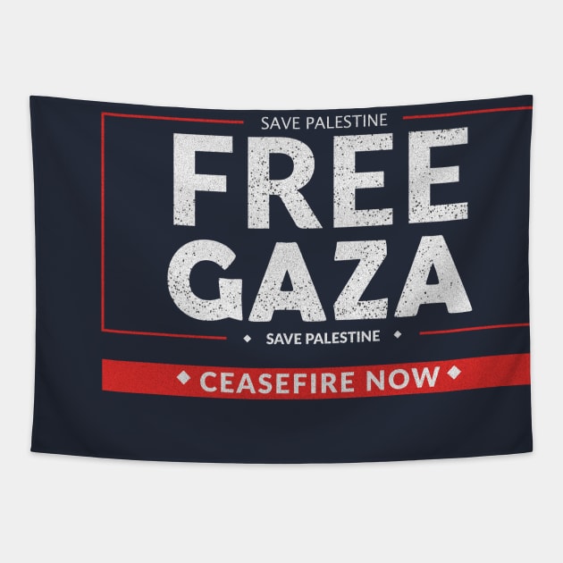 Free Gaza Tapestry by IKAT