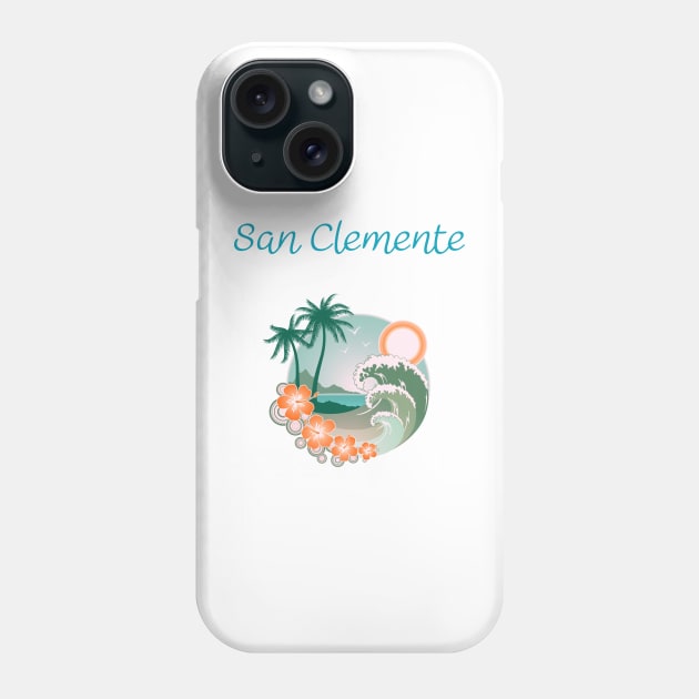 City Of San Clemente Phone Case by Booze & Letters