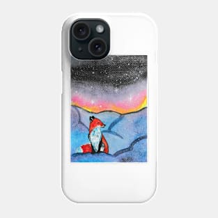 Winter Fox Phone Case