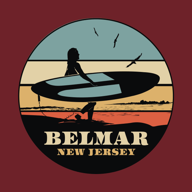 Belmar NJ Surfer by ArtOnTheRun