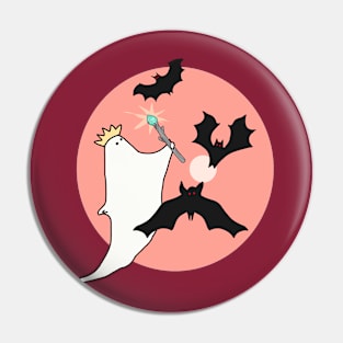 Royal Ghost training bats Pin