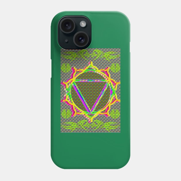 vishudhha chakra Phone Case by indusdreaming