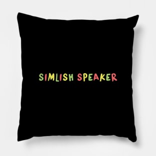 Simlish Speaker Pillow