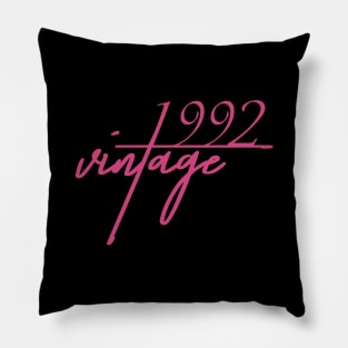 1992 Vintage. 28th Birthday Cool Gift Idea Pillow