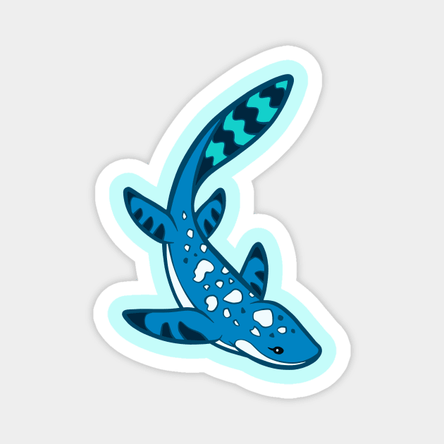 Little Dinosaurs - Mosasaurus Mo Magnet by Radiantglyph