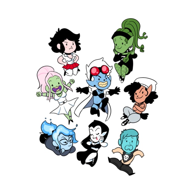 The Gang's All Here! (Dr. Zesty Series) by PeachFuzz Comics Store