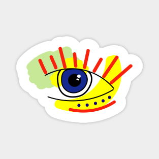 Abstract Eye Magnet