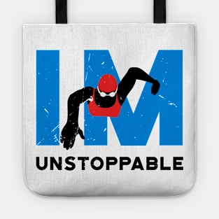 Womens swimming IM unstoppable Tote