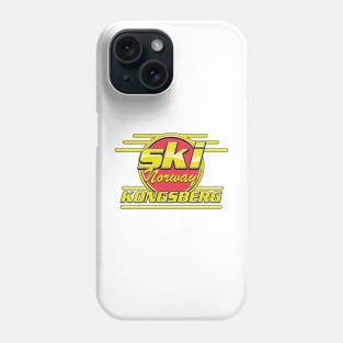 ski Kongsberg Norway 80s vibe Phone Case