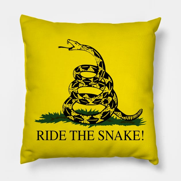 don't tread on the ride Pillow by jonah block