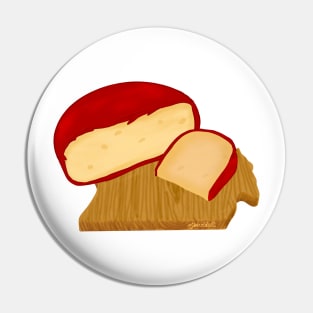 Gouda Cheese Pin