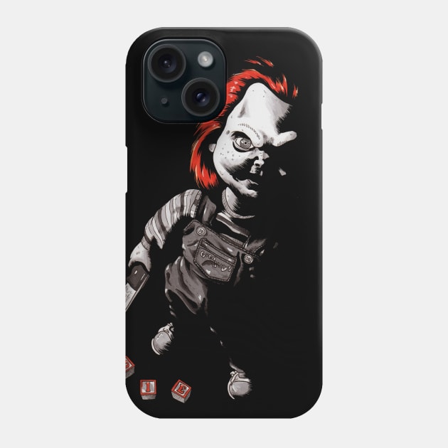 Chucky Phone Case by JonathanGrimmArt