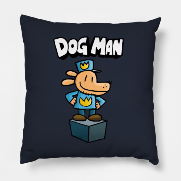 Dog Man Dog Man Pillow TeePublic