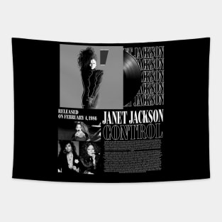 Janet Jackson Control Vintage Tapestry