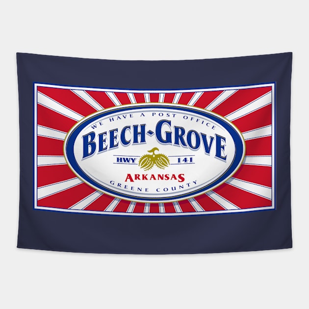 Beech Grove, Arkansas Tapestry by rt-shirts