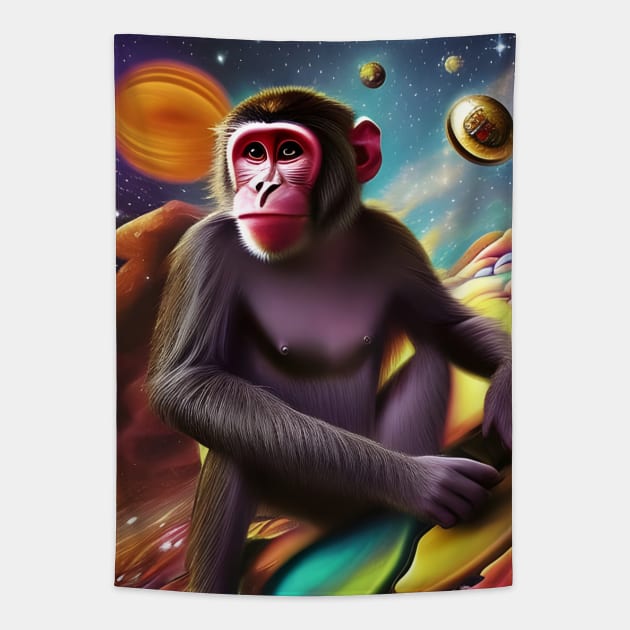 Monkey tapestry 2025
