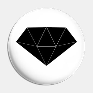 Black diamond Pin