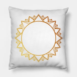 Mandala Love - Sunburst Pillow