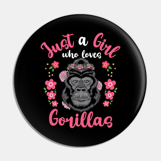 Gorilla Monkey Ape Primate Pin by CreativeGiftShop