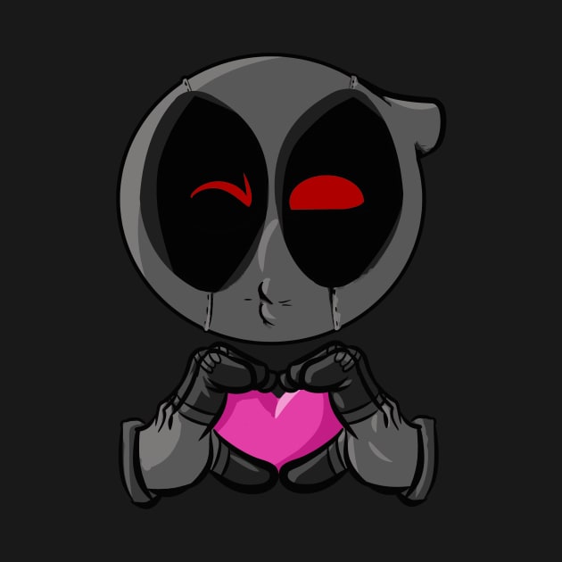 X-Force DP heart Emoji by richardsimpsonart