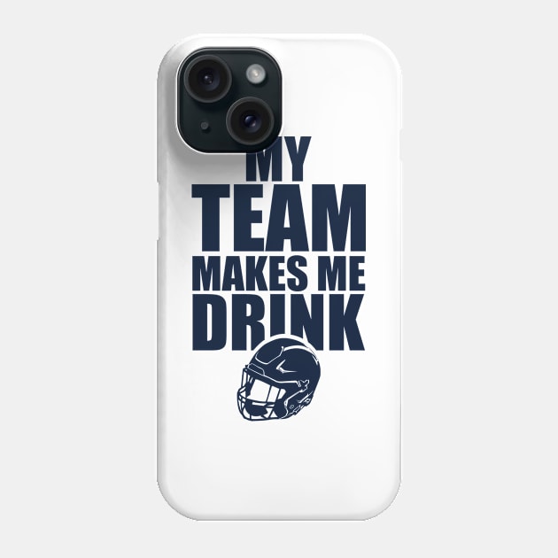 NFL Seattle Seahawks Drink Phone Case by SillyShirts