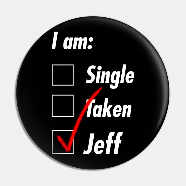 Single Taken Jeff Pin by TeEmporium