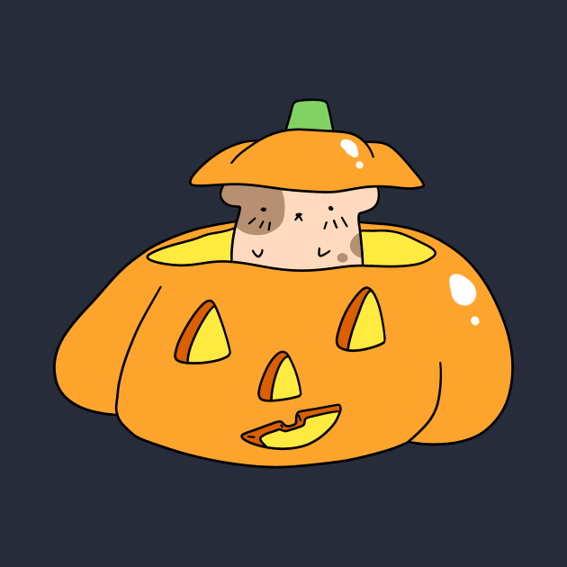 Jack O' Lantern Hamster by saradaboru