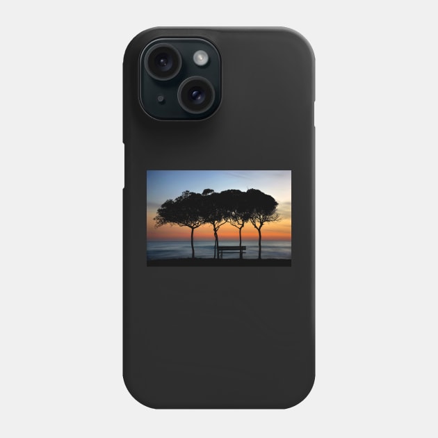 No one there to enjoy the sunset Phone Case by Cretense72