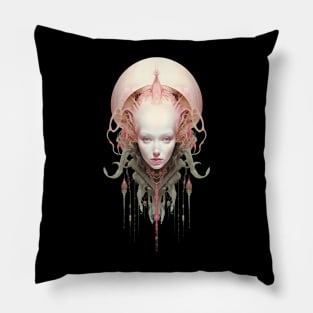 Alien Queen of Dreams Pillow