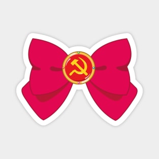 Communist Magical Girl Bow Magnet