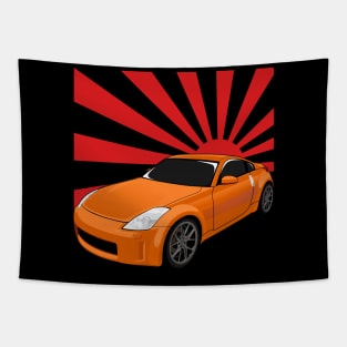 skyline jdm drifting Tapestry