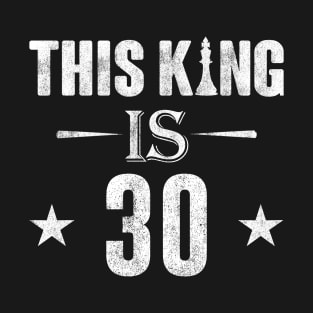 This King Is 30 Chess Lover T-Shirt