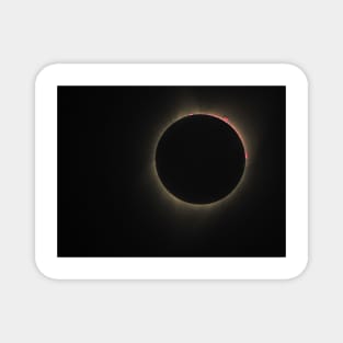 2017 Eclipse Red Prominence Magnet