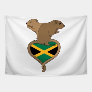 Gerbil Jamaica (Light) Tapestry