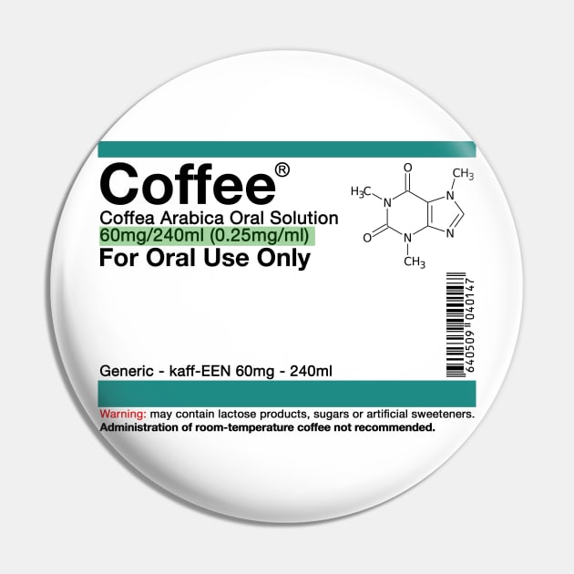 Coffee Oral Solution Pin by maped