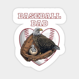 Sports in Nature Baseball Dad Magnet