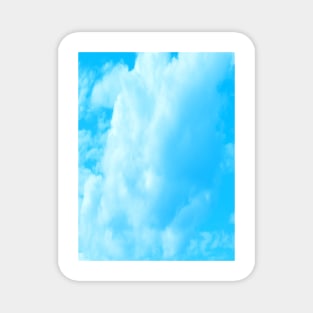 Photo Blue Sky with Cloud Magnet