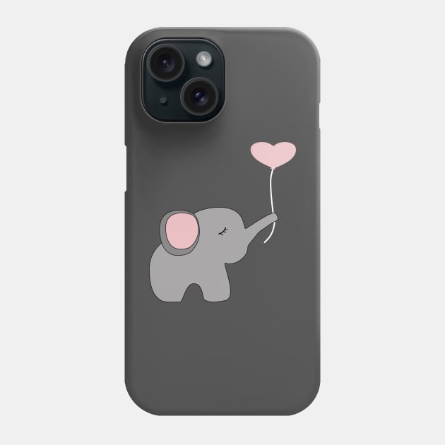 cute elephant Phone Case by SweetAnimals