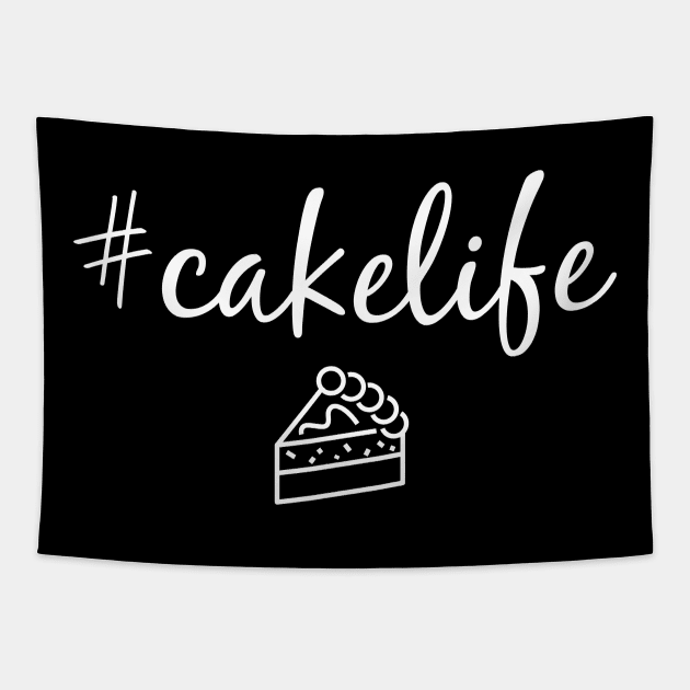 #cakelife - a cake decorator design Tapestry by FoxyDesigns95