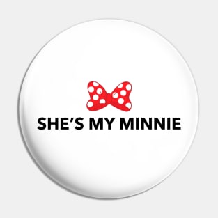 BFF Shirt - She's My Minnie Pin