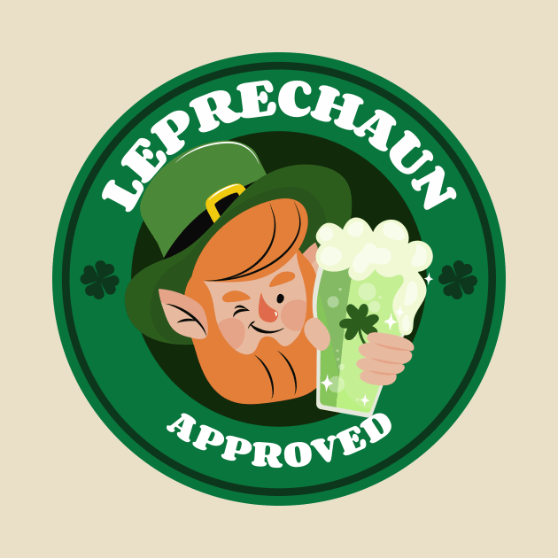 leprechaun st paddy by Tip Top Tee's