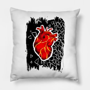 Broken Heart Pillow