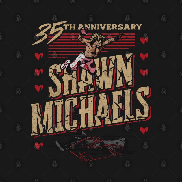 Shawn Michaels 35th Anniversary Flying by MunMun_Design