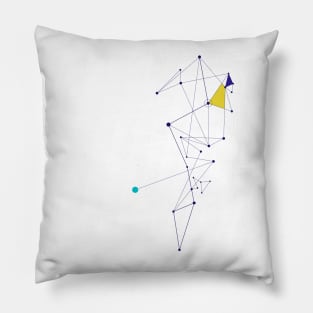 U-turn - A Dot drawing Pillow