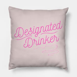 Designated Drinker Pillow