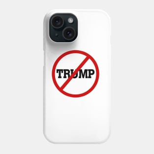 No Trump Impeach Trump Anti-Trump Democrat Protest Phone Case