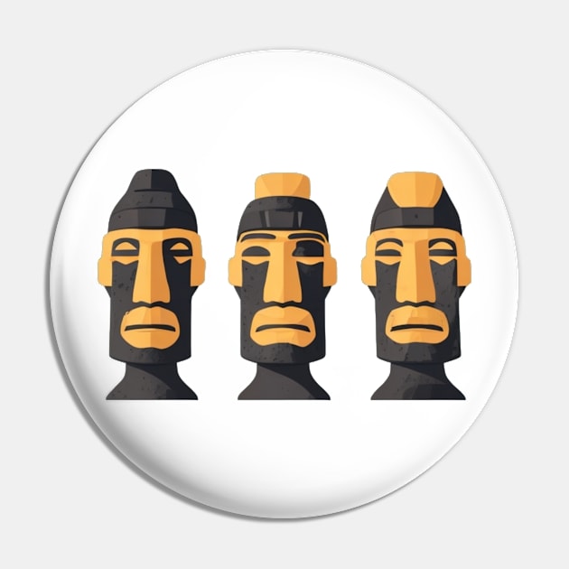 easter island heads Pin by Majkel&Majkel