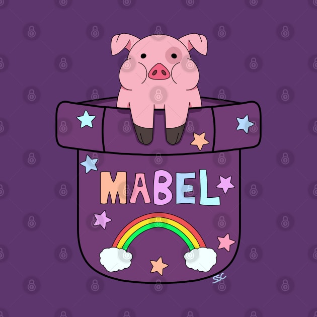 Mabel's Pocket Pig by SpectreSparkC