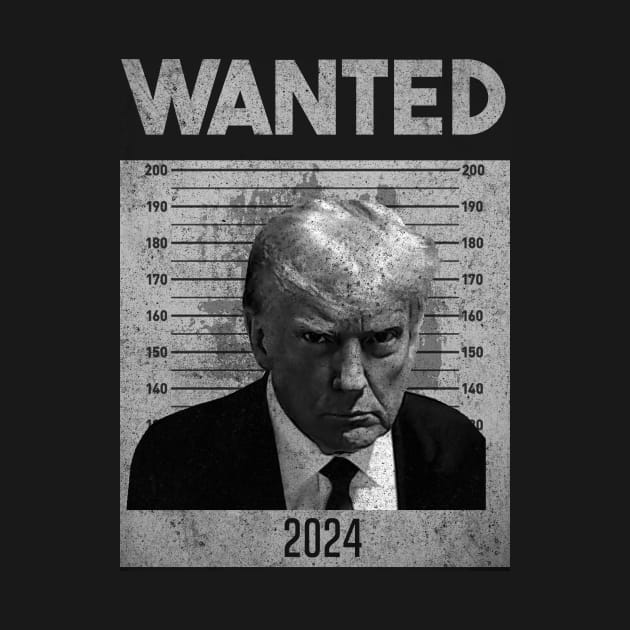 trump mugshot 2024 by Bones Be Homes