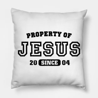 Property of Jesus since 2004 Pillow